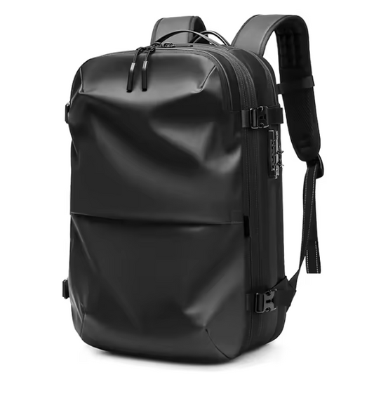 TRAVERA™ – Smart Compression Backpack.