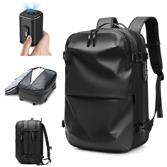 TRAVERA ExpandPack™ – Smart Compression Backpack.